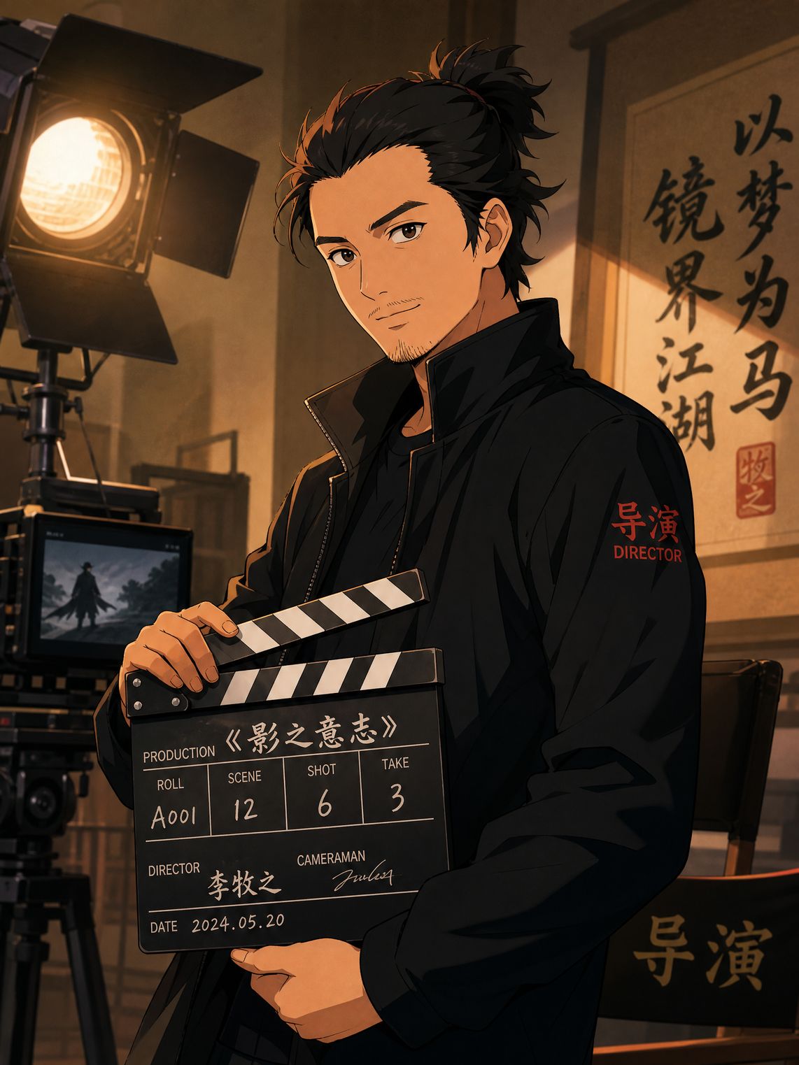 青柠视频首席动漫导演李牧之